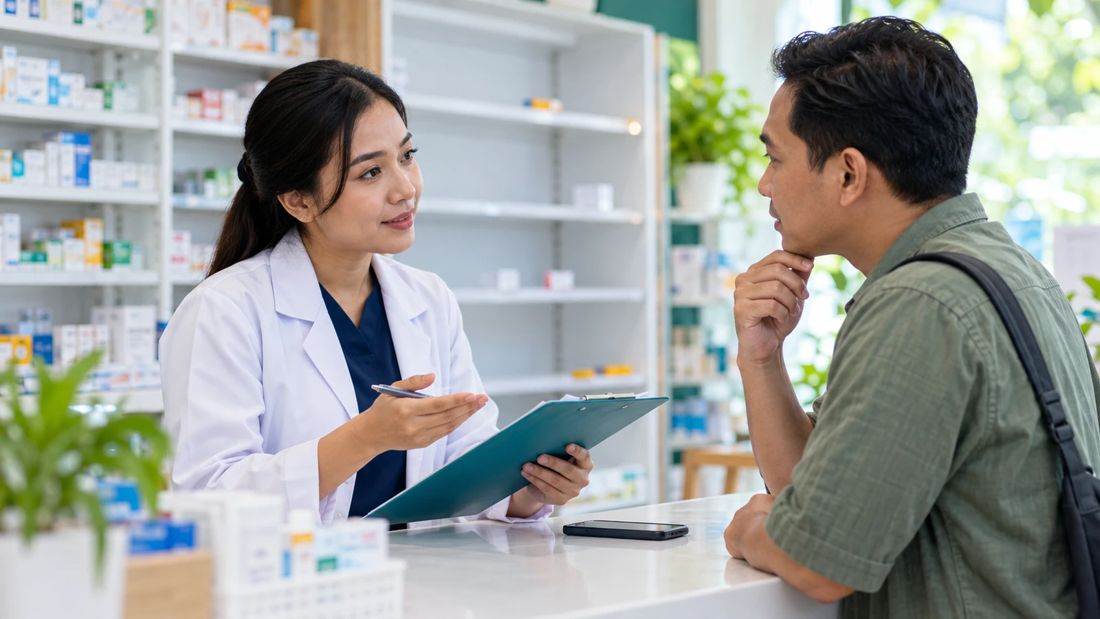 Langkah aman saat obat PRB tidak tersedia dengan daftar tindakan